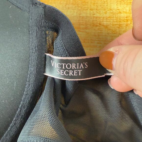 Victoria's Secret Very Sexy Bra Size 36C Pushup Padded Lace Overlay Mesh - Picture 5 of 9